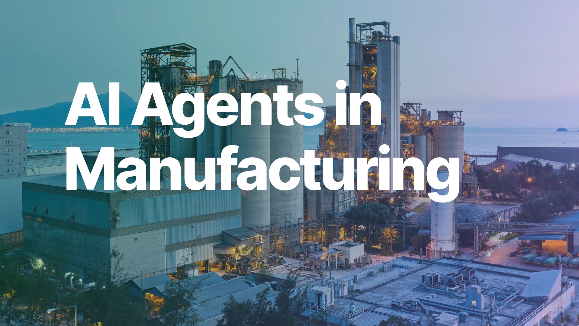 AI agents in manufacturing